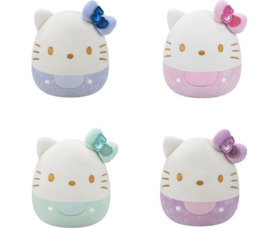 SQUISHMALLOWS HELLO KITTY W21 Plīša rotaļlieta Embossed Bows, 20 cm