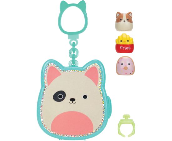 SQUISHMALLOWS CLIP-A-LONGS 3 figūriņas necaurspīdīgā iepakojumā, 2,5 cm