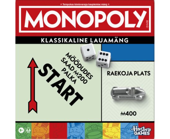 MONOPOLY Настольная игра Классическая Монополия (на эстонском яз.)