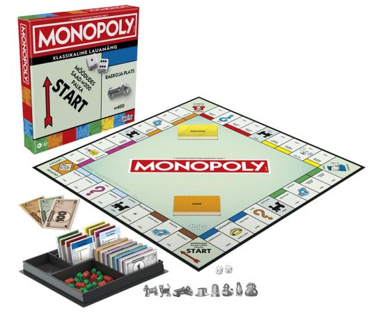MONOPOLY Настольная игра Классическая Монополия (на эстонском яз.)