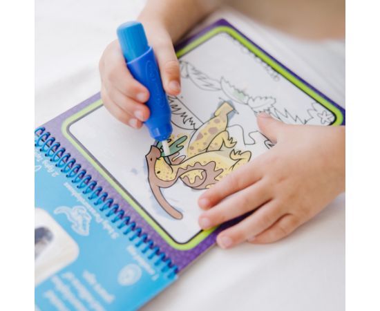 MELISSA & DOUG Ūdens krāsojamā grāmata MELISSA Water Wow! – Dinozaurs