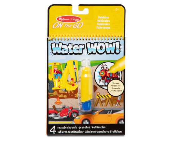 MELISSA & DOUG Water Wow! Раскраска. Рисуем водой - Транспорт