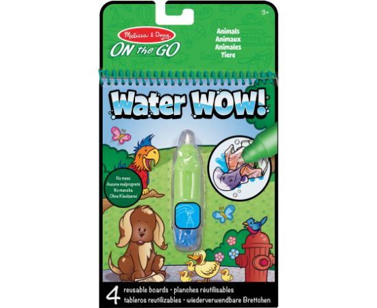 MELISSA & DOUG Water Wow! Раскраска. Рисуем водой - Животные