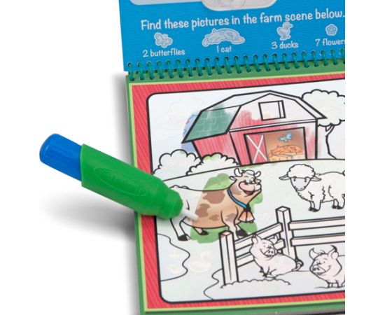MELISSA & DOUG Water Wow! Раскраска. Рисуем водой - Животные
