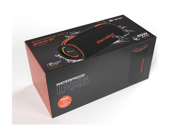 Tracer XtremeBeat Pro TWS Portable Bluetooth Speaker Black 40 W