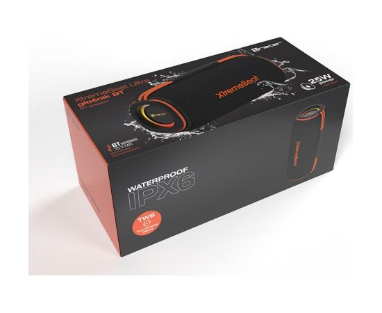 Tracer XtremeBeat Ultra TWS Portable Bluetooth Speaker Black 25 W