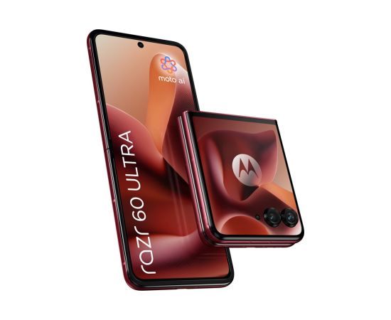 Motorola razr 60 ultra 17.7 cm (6.96") Dual SIM Android 15 5G USB Type-C 16 GB 512 GB 4700 mAh Bordeaux