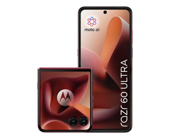 Motorola razr 60 ultra 17.7 cm (6.96") Dual SIM Android 15 5G USB Type-C 16 GB 512 GB 4700 mAh Bordeaux