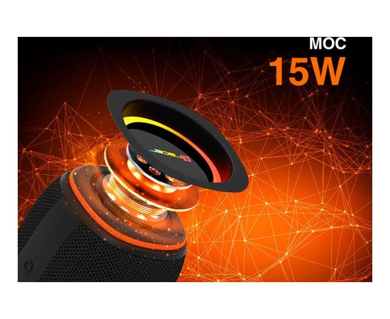 Tracer XtremeBeat TWS Portable Bluetooth Speaker Black 15 W