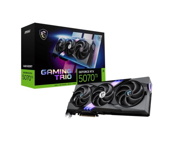 MSI GAMING GeForce RTX 5070 Ti 16G TRIO OC NVIDIA 16 GB GDDR7