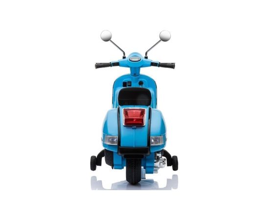 Lean Cars Vespa Scooter Electric Ride On Motorcycle - Blue