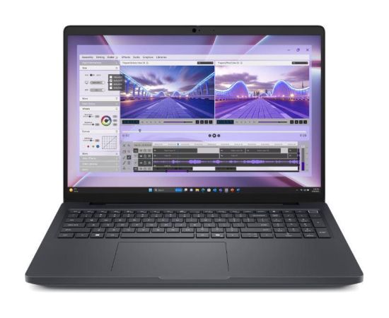 Notebook DELL Pro Max 16 MC16250 CPU  Core Ultra u7-255H 2000 MHz 16" RAM 32GB DDR5 5600 MHz SSD 1TB Intel Graphics Integrated ENG Card Reader MicroSD Smart Card Reader Windows 11 Pro 2.2 kg BTO105_MC16250_EMEA