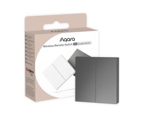 SMART HOME WRL REMOTE SWITCH/DOUBLE H1 WRS-R02 G AQARA