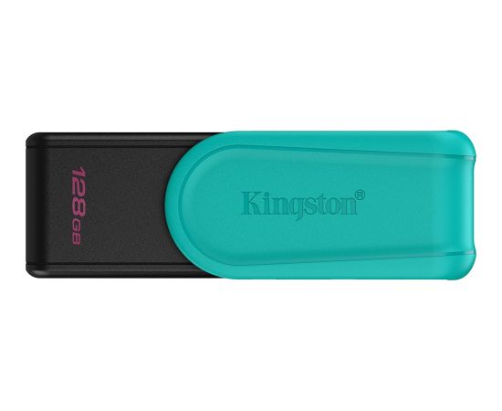 Kingston  128GB Portable USB 3.2 Gen 1 DataTraveler Exodia S (Black/Turquoise)