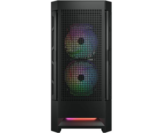 COUGAR DUOFACE RGB PC Case, Mid Tower, Black