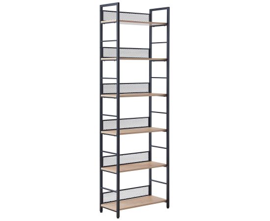 Plaukts HECTOR 60x28xH187cm, osis/melns
