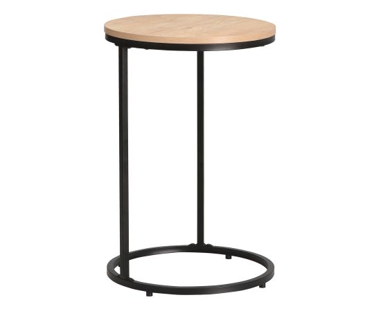 Sānu galdiņš HEDVIG D40xH60cm, osis/melns