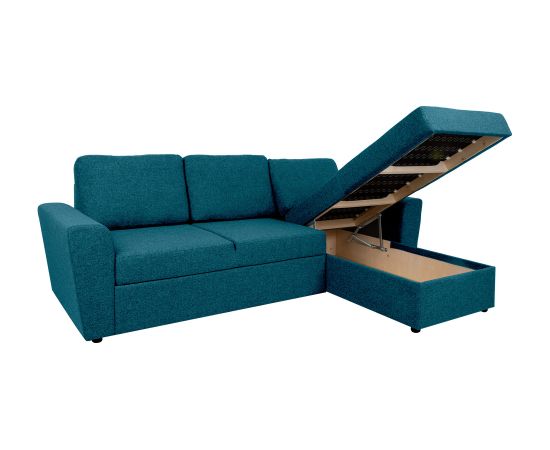 Corner sofa bed INGMAR green