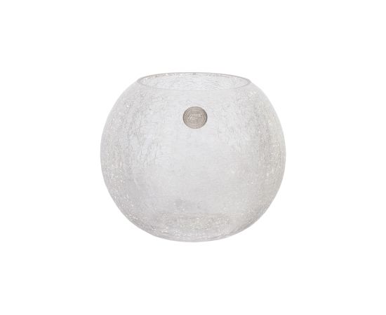 Vâze CRACK BOWL D20,5xH16,5cm, stikls