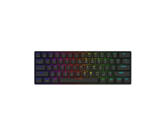 Klaviatūra Savio Blackout X2 60% Outemu Red