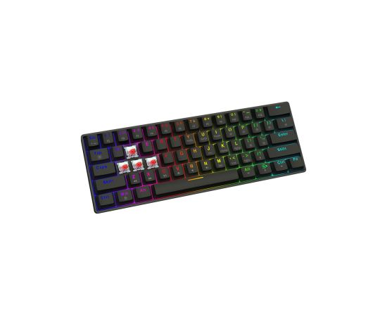 Klaviatūra Savio Blackout X2 60% Outemu Red
