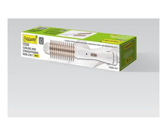 Lokówko-prostownica do włosów 2w1 55W MAESTRO MR-263
