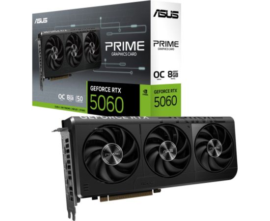 ASUS Prime -RTX5060-O8G NVIDIA GeForce RTX 5060 8 GB GDDR7