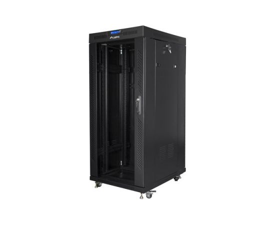 Lanberg FF01-8027-12BL rack cabinet 27U Freestanding rack Black