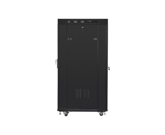 Lanberg FF01-8027-12BL rack cabinet 27U Freestanding rack Black