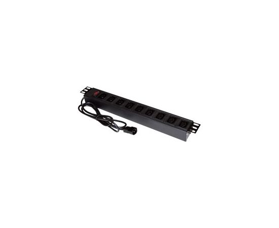 A-lan Alantec PZ010 power extension 1.8 m 9 AC outlet(s) Indoor Black