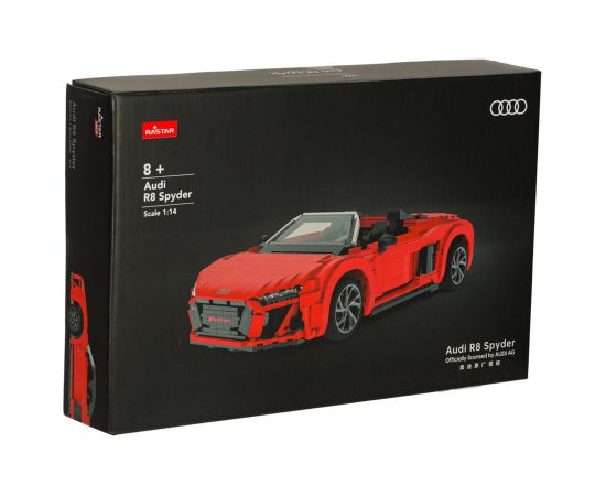AutoRC Building Blocks 1:14 Audi R8 Spyder 1440 Elements Rastar 93800