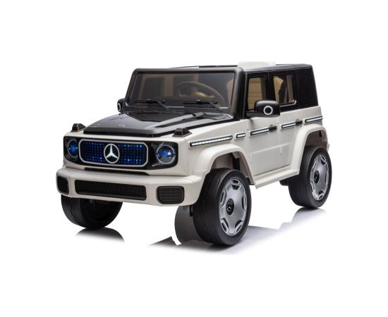 Lean Cars Battery-powered car Mercedes EQG 4x4 White