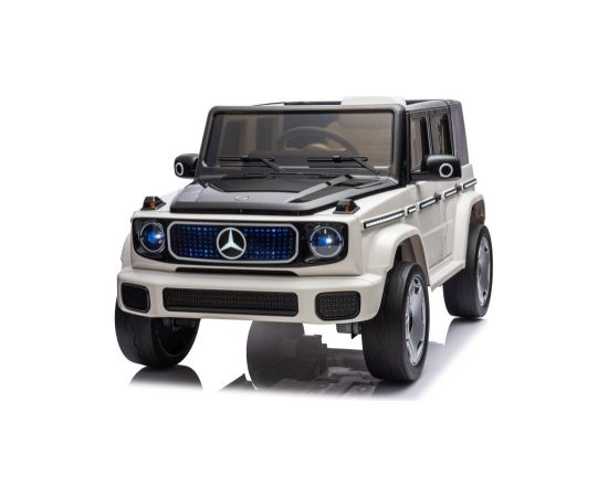 Lean Cars Battery-powered car Mercedes EQG 4x4 White