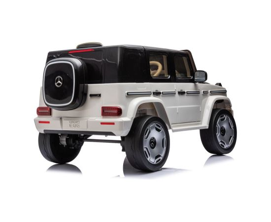 Lean Cars Battery-powered car Mercedes EQG 4x4 White