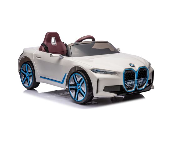 Lean Cars Battery Car BMW I4 4x4 White