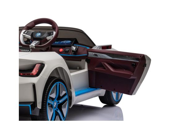 Lean Cars Battery Car BMW I4 4x4 White