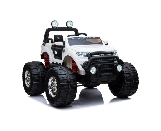 Lean Cars Ford Ranger Monster White - Electric Ride On Car