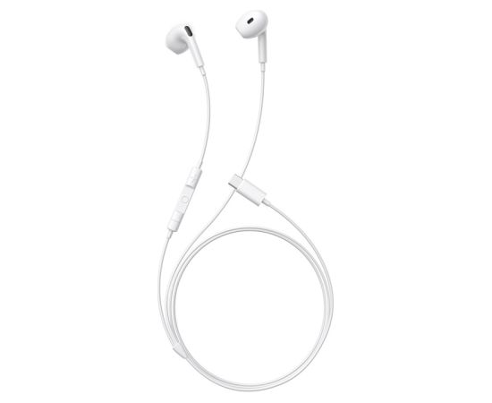 Baseus Encok CZ19 Wired In-Ear Headphones White