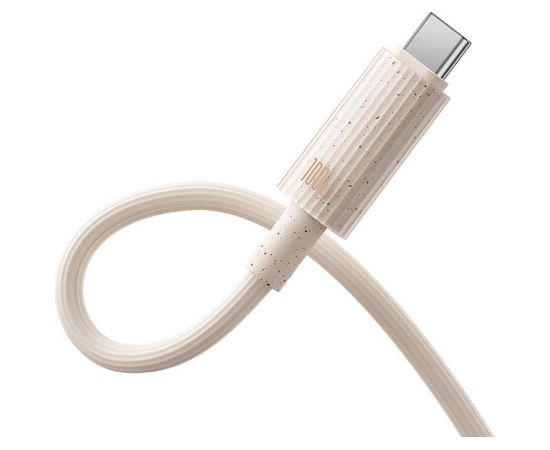 Fast Charging cable Baseus USB to USB-C Habitat Series 1m 100W (pink)