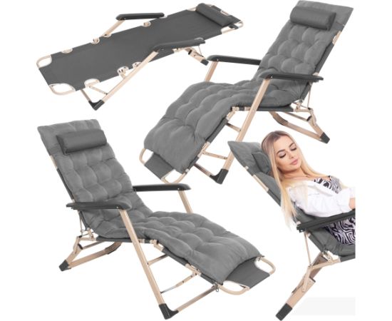 Садовый шезлонг Springos GC0066