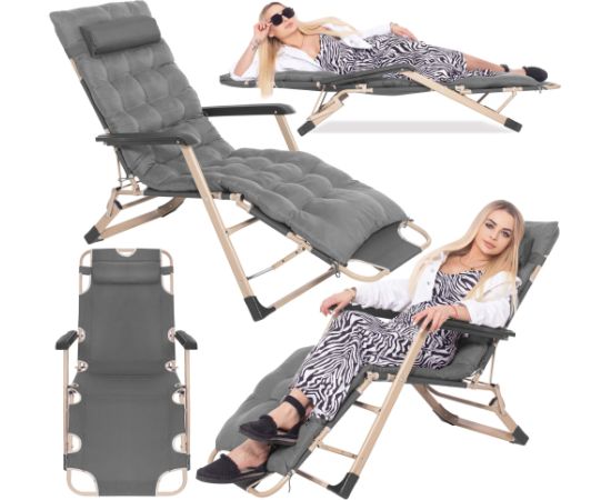 Садовый шезлонг Springos GC0066