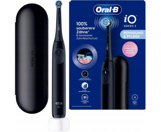 Oral-B iO Series 2 Night Black mit Reiseetui