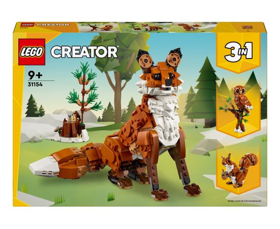 LEGO Creator Leśne zwierzęta: Czerwony lis (31154)