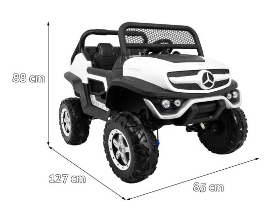 Pojazd Mercedes BENZ UNIMOG Biały