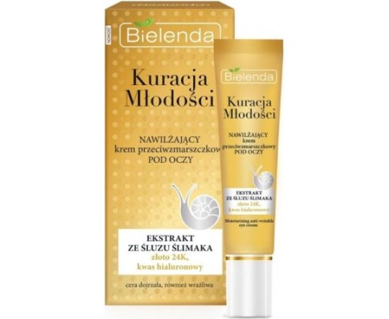 Bielenda Krem pod oczy Kuracja Młodości nawilżający 15ml