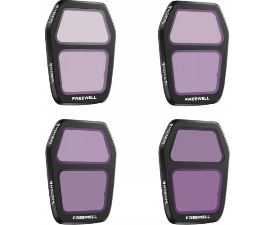 Zestaw 4 filtrów Freewell Bright Day do DJI Air 3S