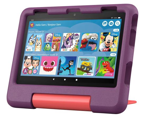 Amazon Fire HD 8 Kids 32GB (2024), grape