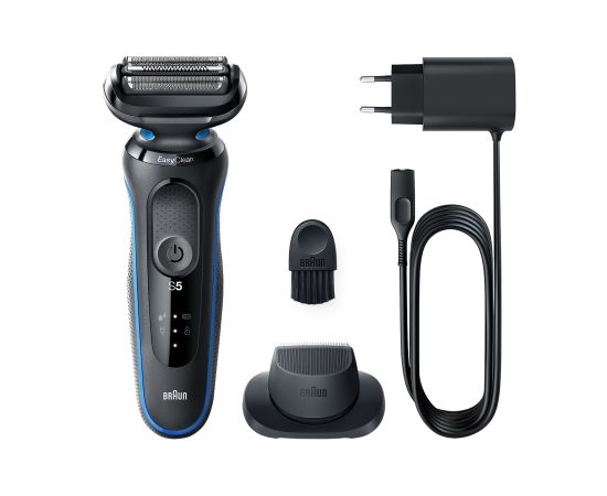 Braun Series 5 - 51-B1200s, shaver (black/blue)