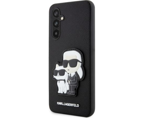 Karl Lagerfeld KLHCA34SANKCPK A34 5G A346 hardcase czarny|black Saffiano Karl & Choupette