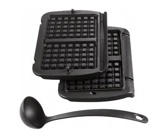 Tefal Optigrill, melna - Vafeļu pannas plātnes + kauss